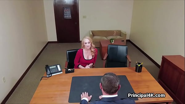 Squirting big tit mature gets fucked on the office desk