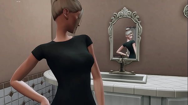 Stepsister caught by stepbrother masturbating in her room then impregnates her