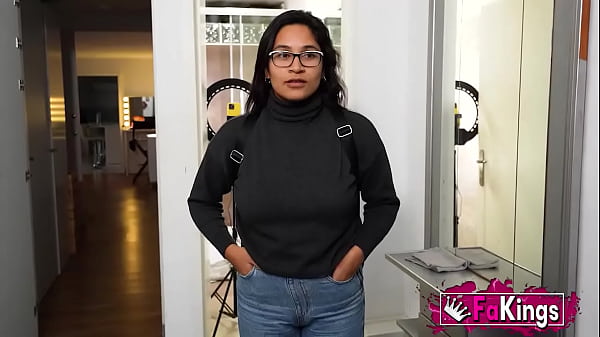 Curvy Latin babe Lana Villafuerte makes a HARDCORE DEBUT! She can become a pornstar :)))