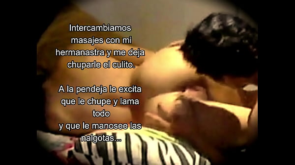 Masajes y chupada de culo a la nalgona de mi hermanastra. Cómo se excita cuando le chupo todo a la perrita culona mientras vemos Los Simpson