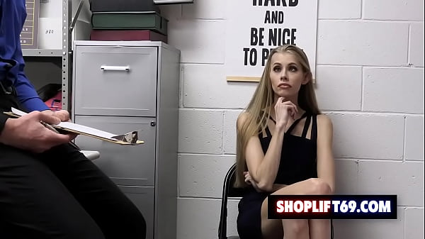 Skinny milf Kyaa Chimera gets fucked by the security guard for stealing some underwear