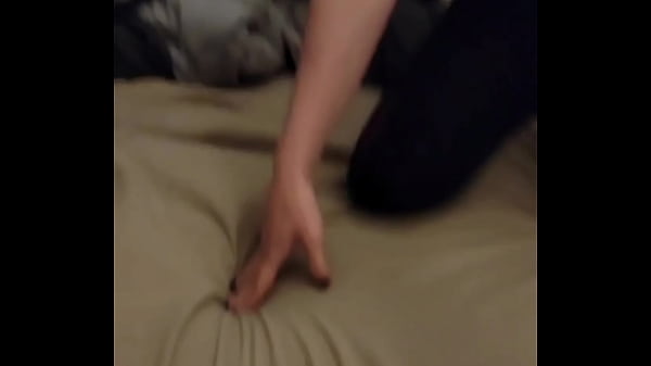 Submissive cock worshiping babe sucks boyfriend big dick on camera