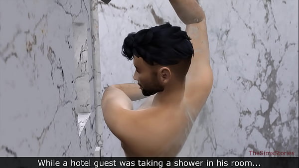 Cheating with maid in hotel hentai