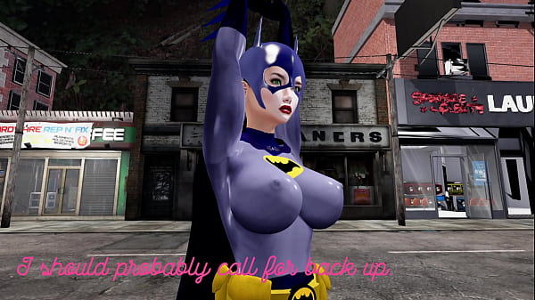 Second Life Black man fucks batwoman