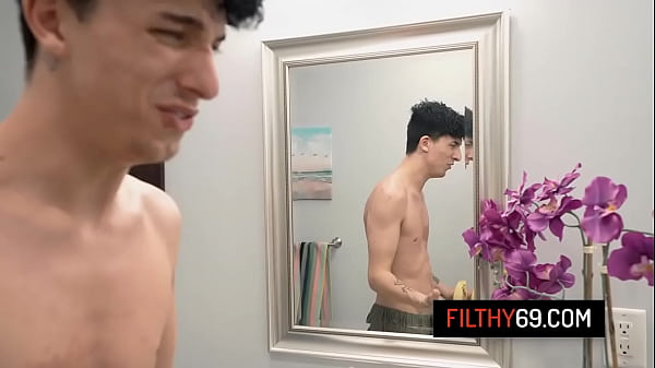 Blonde stepmom and stepson shower sex – Bobbi Shay