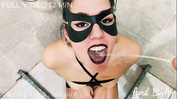 Drinking more than 10 liters of urine, day 3 of 3, sadistic training!!! last day!!