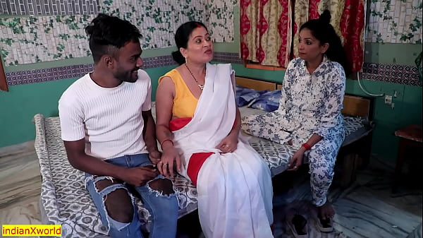 Indian Beautiful Mother-in-law Sex! Indian Family taboo sex