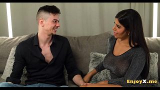 Beautiful and big-chested brunette, Sheila Ortega, anxiously reams her tight twat with Tommy Cabrio’s super-naughty meat – luxurious xxx XXX!