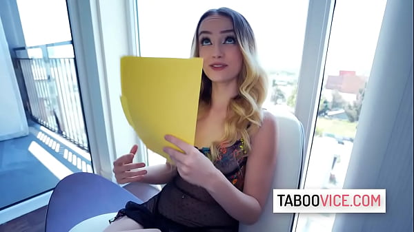 Naughty stepdad seduce his tiny blonde stepdaughter into blowjobs and sex – Maria Kazi